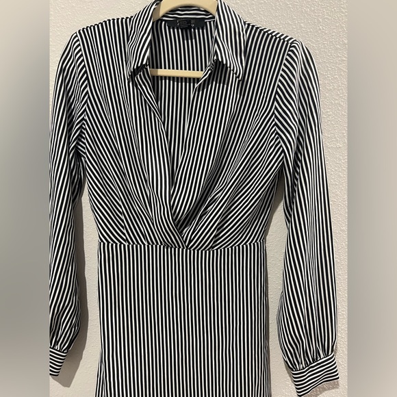 Forever 21 Black and White Stripped Dress - Picture 12 of 12